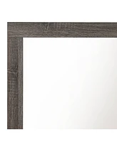 Streamdale Furniture Avantika Mirror, Rustic Gray Oak