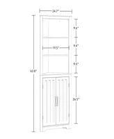 RiverRidge Home Monroe Tall Corner Cabinet