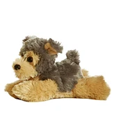 Aurora Small Cutie Mini Flopsie Adorable Plush Toy Gray 8"