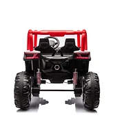 Streamdale Furniture 24V 2-Seater Utv Ride-On Car with Remote Control