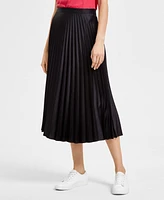 Boss Orange Women's Vlissa Pleated A-Line Midi Skirt