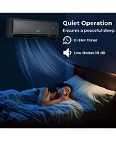24000 Btu Wifi Enabled Mini Split Air Conditioner & Heater with Heat Pump