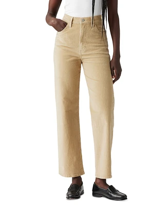 Levi's Women's Ribcage Straight-Leg Corduroy Ankle Pants