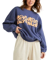 Billabong Juniors' Tiki Vibes Kendall Crewneck Sweatshirt