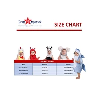 Dress Up America Little Duckling Tunic & Hood Costume