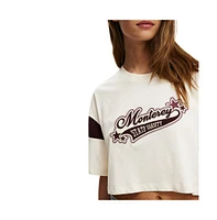 Cotton On Women's The Oversized Chopped Graphic Tee