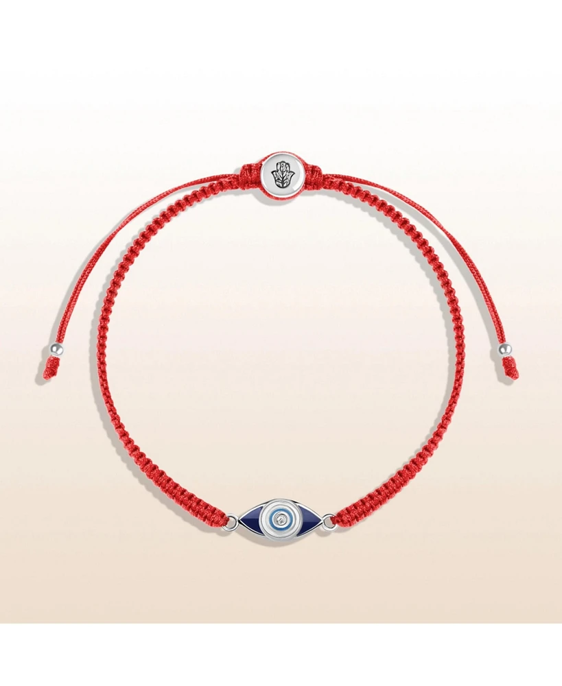 Karma and Luck Prevent Harm - Red String Evil Eye Charm Bracelet