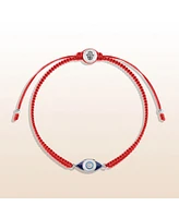 Karma and Luck Prevent Harm - Red String Evil Eye Charm Bracelet