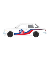 Greenlight Collectibles 1/64 1968 Datsun 510 Widebody Coupe Racing Fuels, Running on Empty