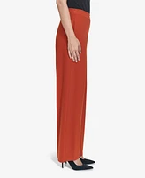 Halston Women's Pull-On Straight-Leg Pants