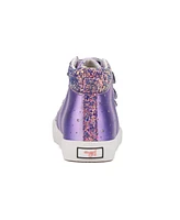 Olivia Miller Little Girls Rain Bow High Top Sneakers