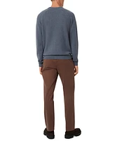 Frank And Oak Men's Textured Crewneck Long Sleeve Sweater