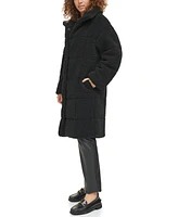 Levi's Women's Long Sherpa Snap-Closure Teddy Coat