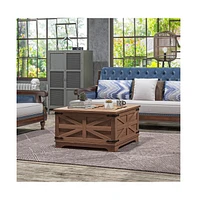 Slickblue Modern Coffee Table, Stylish Centerpiece for Living Room Decor and Functionality