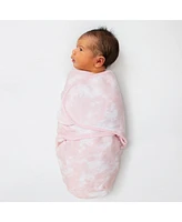 The Peanutshell Newborn Swaddles for Baby Girls, 3 Pack Set