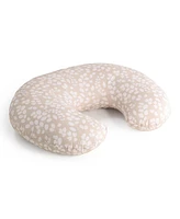 The Peanutshell Nursing Pillow for Breastfeeding, Breast Feeding Pillows for Babies, New Baby Essentials, Beige Botanical