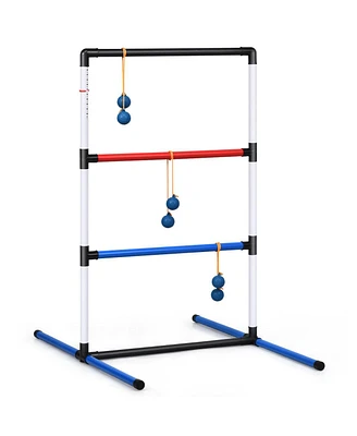 Gouun Ladder Ball Toss Game Bolas Score Tracker Carrying Bag