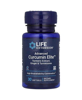 Life Extension Advanced Curcumin Elite Turmeric Extract Ginger & Turmerones