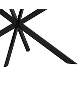Retro Rectangular Stretch Table Versatile Decor & Family Gatherings