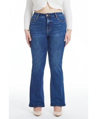 Bayeas Plus High Rise Bootcut Jeans