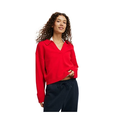 Cotton On Women's Luxe Collar Sweater