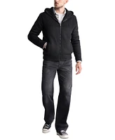 Men's Walmick Full-Zip Knit Hoodie with Sherpa Lining