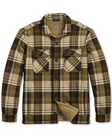 Polo Ralph Lauren Men's Plaid Fleece Shirt Jacket