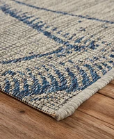 Closeout! Lr Home Nassau NASS810C 5' x 7' Outdoor Area Rug