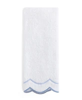 Peri Home Scallop Cotton Hand Towel, 27" x 16"