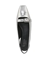 Franco Sarto Women's Carana Pointed Toe Slingback Flats