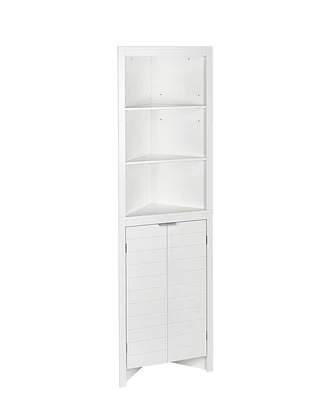 RiverRidge Home Madison Collection Tall Corner Cabinet