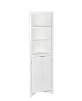 RiverRidge Home Madison Collection Tall Corner Cabinet