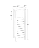 RiverRidge Home Madison Collection Single Door Floor Cabinet