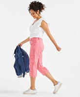 Style & Co Women's Cargo Capri Pants, Created for Macy's