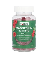 YumVs Magnesium Citrate Gummies by 900mg Magnesium Citrate (102mg of Elemental Magnesium) |