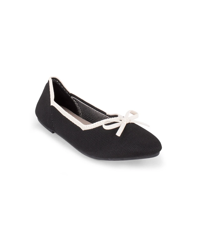 Danskin Women's Glow Slip On Ballet Flats