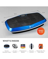 LifePro Hovert 3D Vibration Plate – Dual Motor Oscillation, Lateral & 3D Motion for Whole Body Fitness