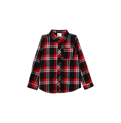 Cotton On Little Boys Little/Big Rugged Long Sleeve Shirt