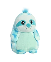 Aurora Medium Squishy Jellybeans Sloth Squishiverse Adorable Plush Toy Blue 12"