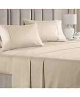 Cgk Unlimited 4 Piece Sheet Set 100% Cotton 1000 Thread Count