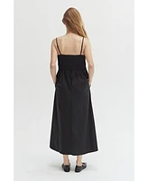 Crescent Women's Rhea Pleated Midi Dress