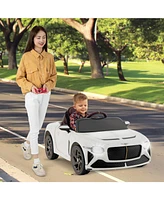 Hongge 12V Powered Car Kids Ride-on Racer Car Licensed Bentley Bacalar