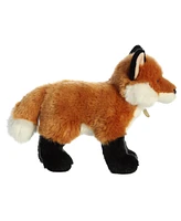 Aurora Medium Fox Miyoni Realistic Plush Toy Brown 10"