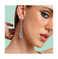 Sohi Women's Elongated Drop Earrings