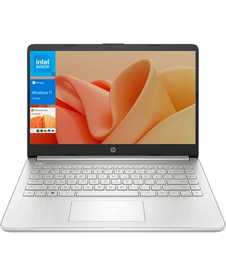 Hp Essential 14" Daily Traditional Laptop Intel Celeron N4120 4GB Ram Intel Uhd Graphics 128GB eMMC Storage Windows 11 Home Hd 60Hz - Silver