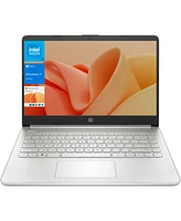 Hp Essential 14" Daily Traditional Laptop Intel Celeron N4120 4GB Ram Intel Uhd Graphics 128GB eMMC Storage Windows 11 Home Hd 60Hz - Silver