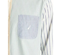 Nautica Men's Mixed Stripe Button Down Shirt