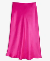 On 34th Women's A-Line Satin Slip Skirt, Exclusively at Macy's