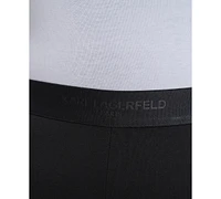 Karl Lagerfeld Paris Plus Mid Rise Compression Bootcut Pants, Exclusively at Macy's