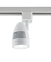 Pro Track 4-Head Led Ceiling Track Light Fixture Kit with Floating Canopy Bullet Spot